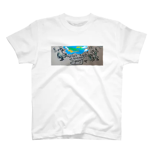 sky001 frogs  Regular Fit T-Shirt