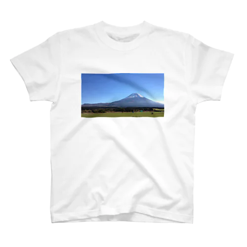 ゆるキャン△聖地ふもとっぱらフォトTシャツ Regular Fit T-Shirt