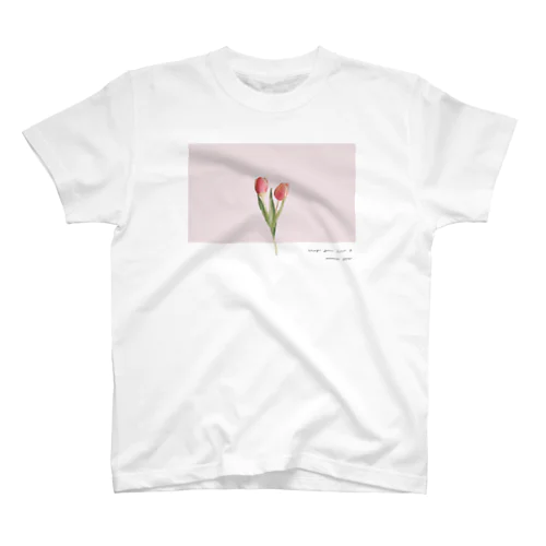 🍑 Peach Tulip . スタンダードTシャツ