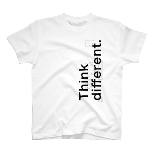 Think different.（発想の転換） スタンダードTシャツ