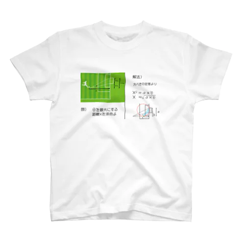 Football is geometry スタンダードTシャツ