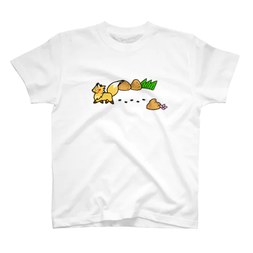 お散歩いなりくん スタンダードTシャツ