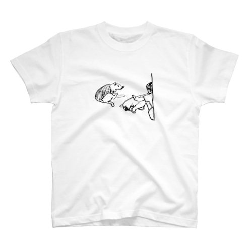 さくたろう犬 Regular Fit T-Shirt