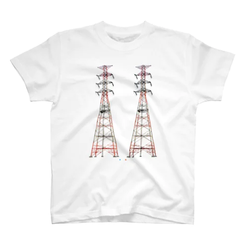 3D鉄塔01 Regular Fit T-Shirt