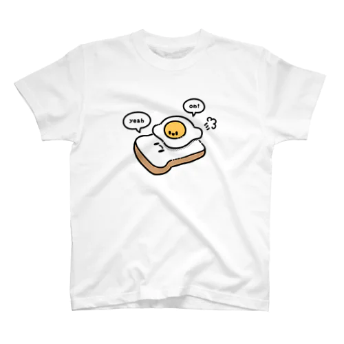 The fried egg on the toast ! スタンダードTシャツ