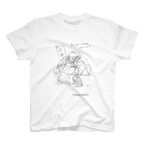 Momotaro ロングスリーブTシャツ Regular Fit T-Shirt