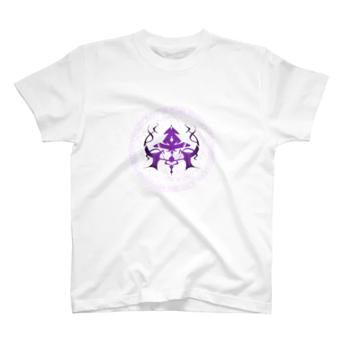 紫猫 千由　公式エンブレム(魔法陣ver.) Regular Fit T-Shirt