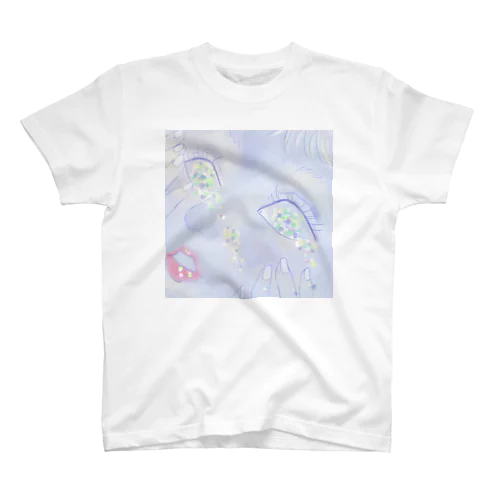 glitter eye Regular Fit T-Shirt