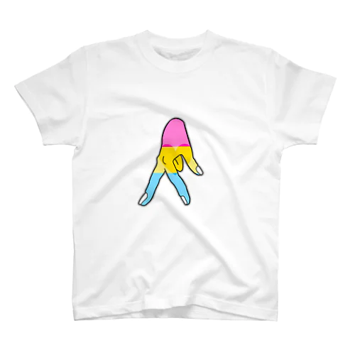 歩く　Panromantic Regular Fit T-Shirt