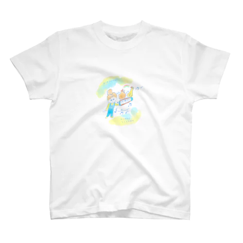 ふわっとぴあやの＆ピーナッチョ スタンダードTシャツ