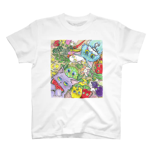 ネコトヤサイ Regular Fit T-Shirt