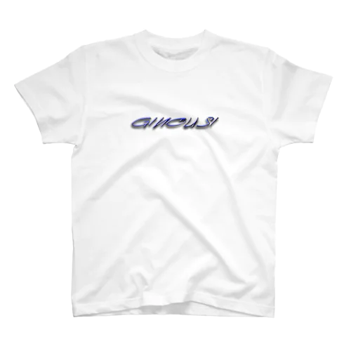 ぎのうし群”GINOUSHI(ワイヤー青金)”035 スタンダードTシャツ