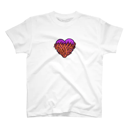 burning heart　 スタンダードTシャツ