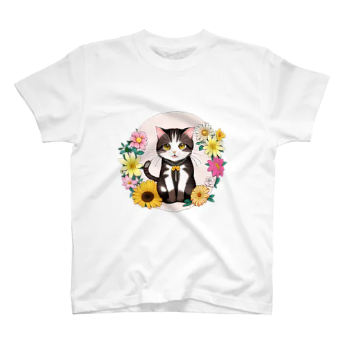 花猫ちゃん（茶） スタンダードTシャツ