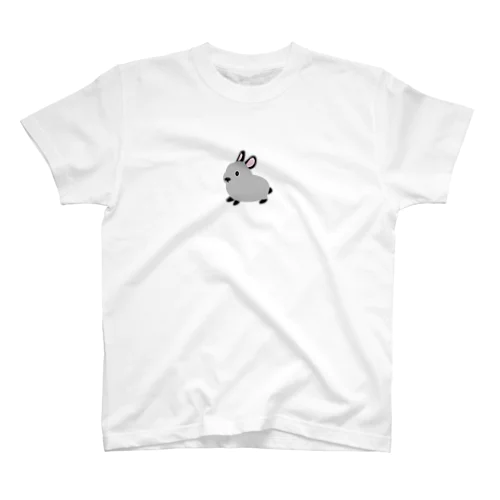 うさぎ　サイアミーズスモークパール スタンダードTシャツ