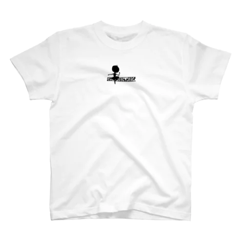 バレリーナ・影01（イラストのみ/透過/小） Regular Fit T-Shirt
