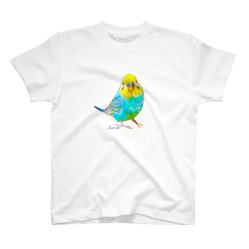 セキセイインコ／Juno スタンダードTシャツ