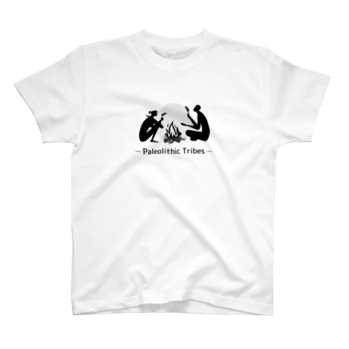 Paleolithic Campfire (Black Color) スタンダードTシャツ