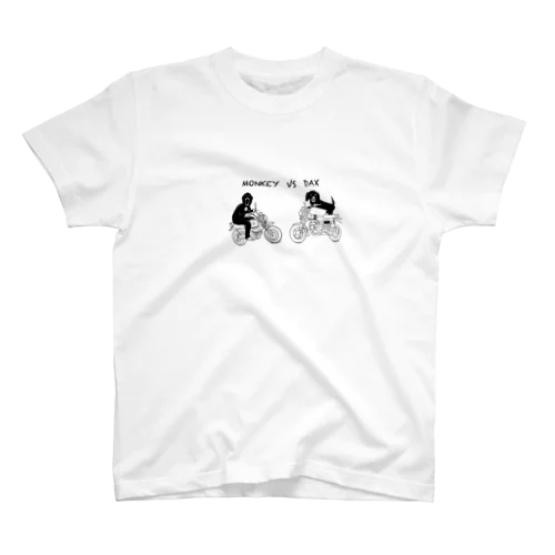 犬猿の仲　MONKEY&DAX スタンダードTシャツ