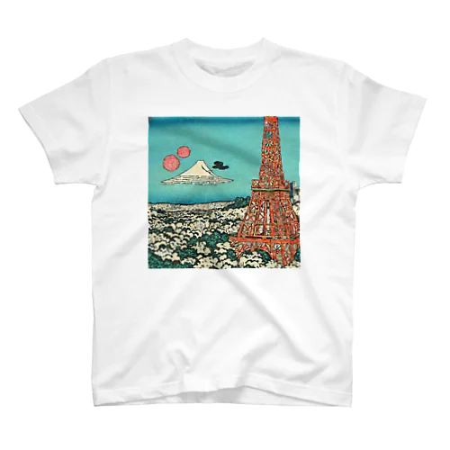 tokyotower6 スタンダードTシャツ