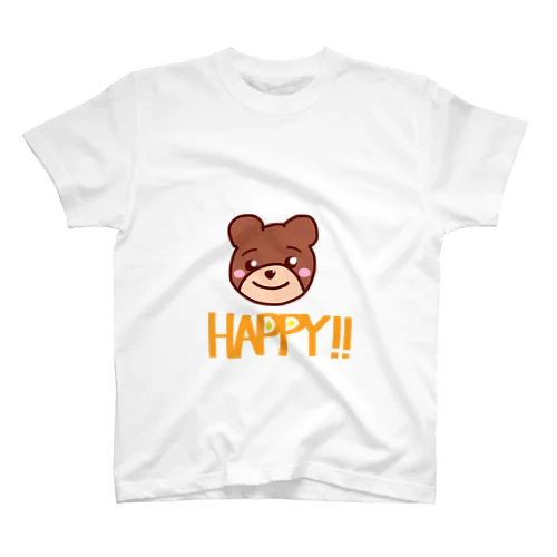 HAPPYクマくん スタンダードTシャツ