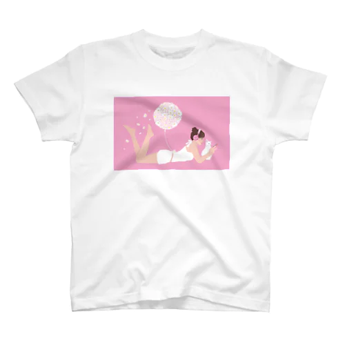 花と猫 03 スタンダードTシャツ