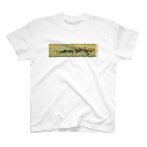 鐵道旅行案内 三浦半島 スタンダードTシャツ