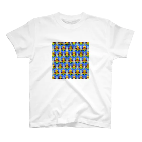 人間掃除機ロボット模様 スタンダードTシャツ