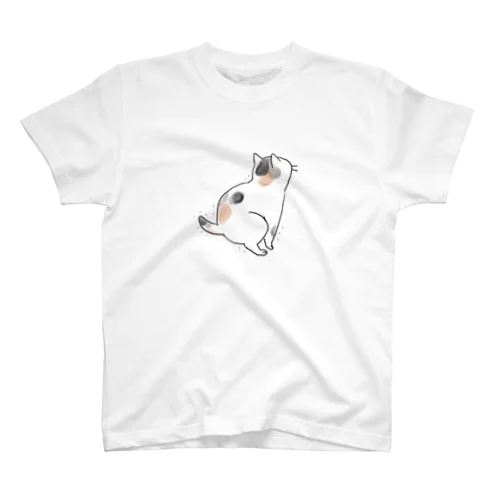 hunbaru三毛猫 スタンダードTシャツ