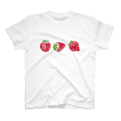 いちごみっつ スタンダードTシャツ