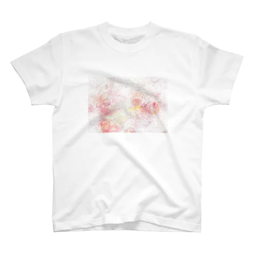 シャボン玉アート　ピンク系 Regular Fit T-Shirt