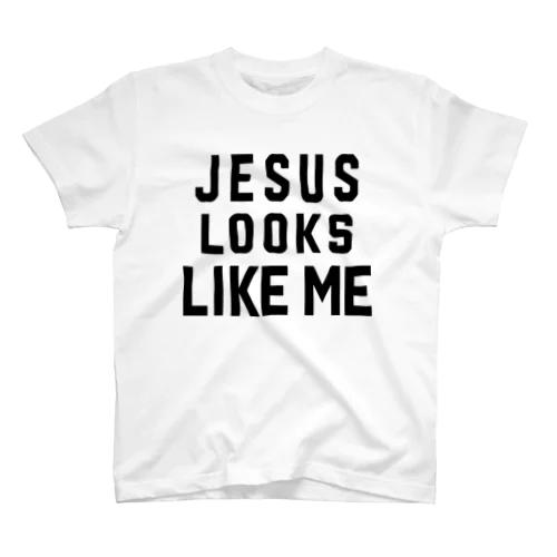 JESUS LOOKS LIKE ME Regular Fit T-Shirt