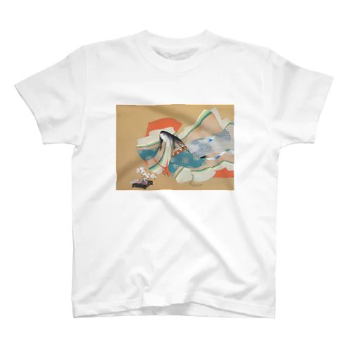 日本画：上村松園_伊勢大輔(1929) スタンダードTシャツ