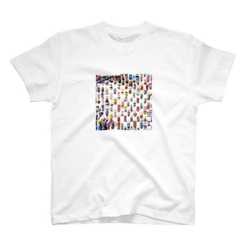 錠菓連鎖 by AI模様 Regular Fit T-Shirt