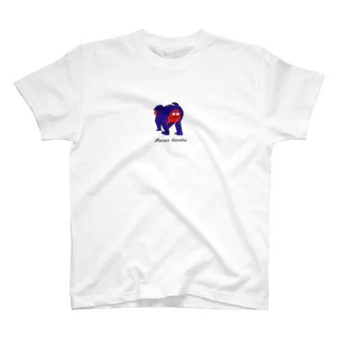 Japanese Macaque(bright color) Regular Fit T-Shirt