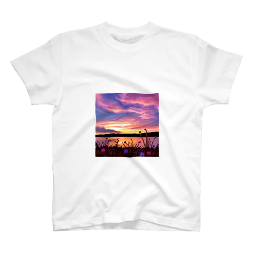 Sunset Lake スタンダードTシャツ