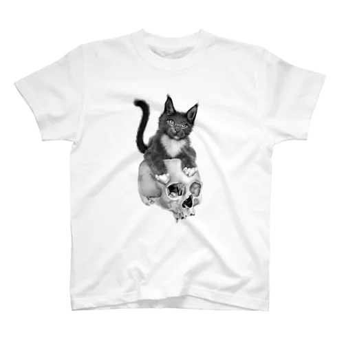 Black Cat Regular Fit T-Shirt