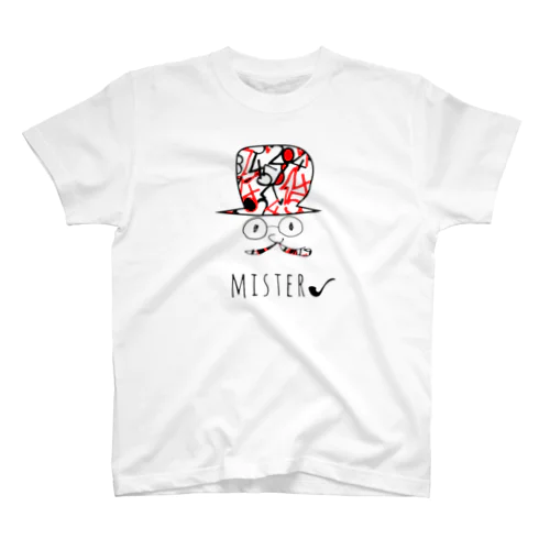 @takuのイラスト&No.シリーズ　MISTER スタンダードTシャツ