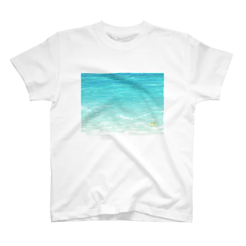 だいふくかえる🟢浅瀬でちゃぷちゃぷ Regular Fit T-Shirt