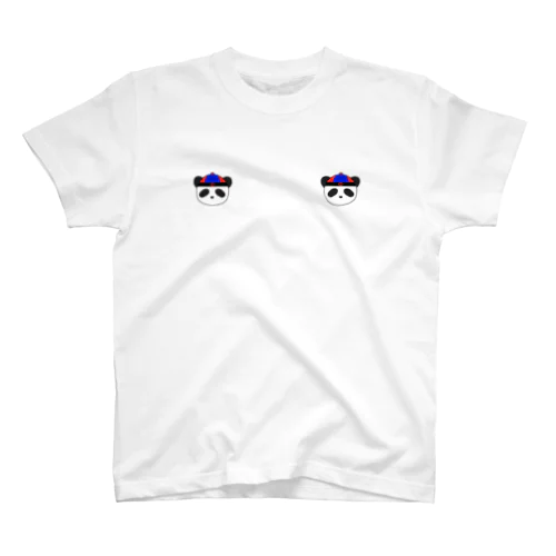 帽子パンダ Regular Fit T-Shirt