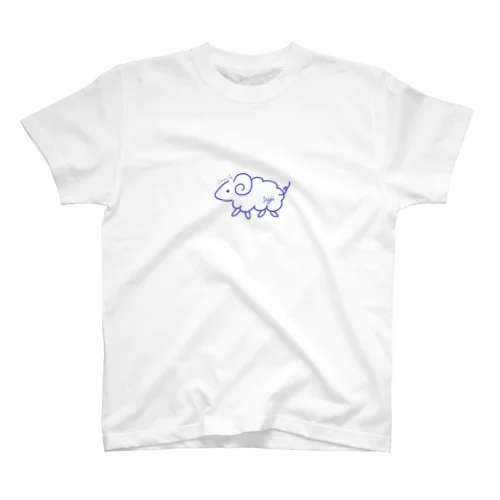 Itijij 君(線画ver) Regular Fit T-Shirt