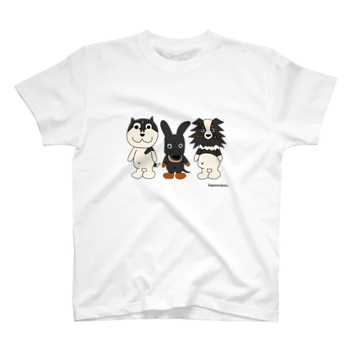 ハスキー＆オゥシー＆シェパ Regular Fit T-Shirt