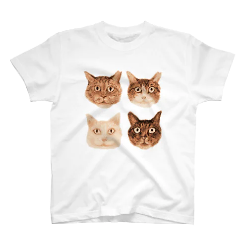 はっぴいえんどなうちの猫 スタンダードTシャツ