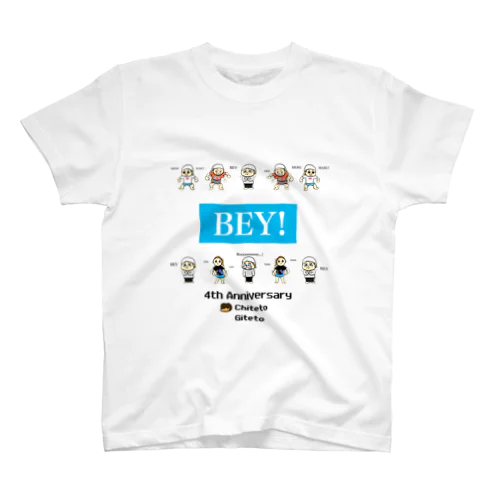 4周年のBEY！ Regular Fit T-Shirt