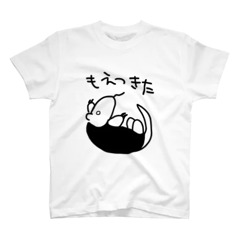 燃え尽きた【ミナミコアリクイ】 Regular Fit T-Shirt