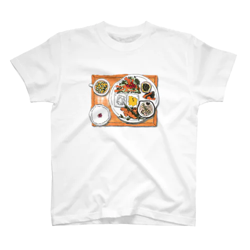 ある日のプレートランチ スタンダードTシャツ