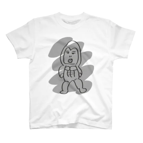 オラつくごりら スタンダードTシャツ