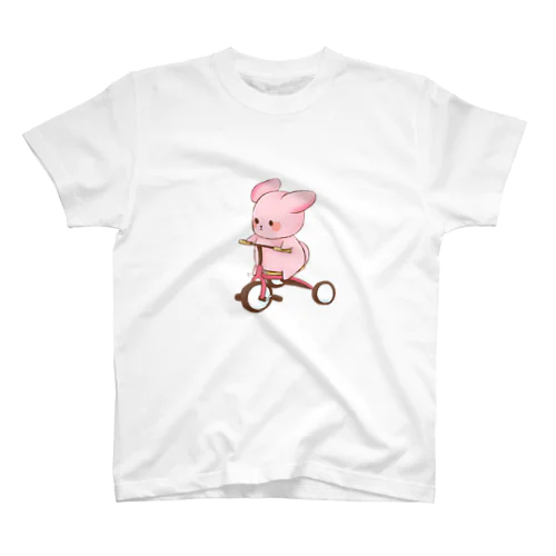 ゆめうさぎ三輪車がんばる！ Regular Fit T-Shirt