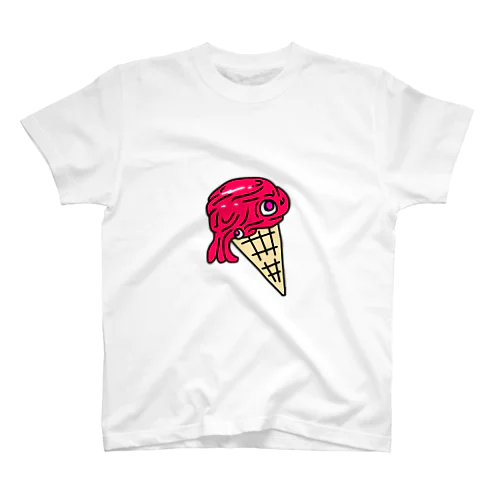 Poping ice head スタンダードTシャツ