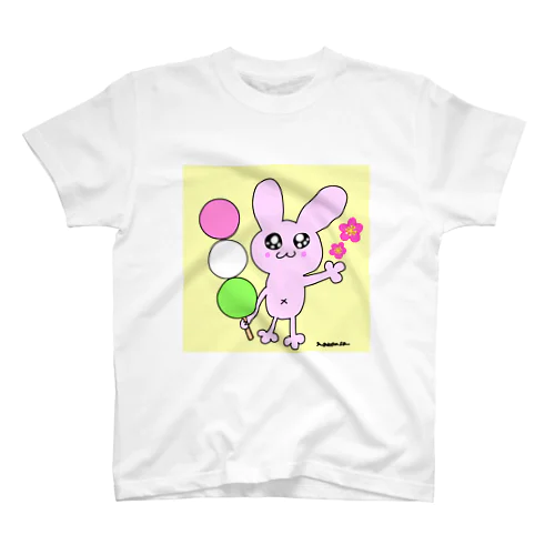 お花見うさぎ🐾 スタンダードTシャツ